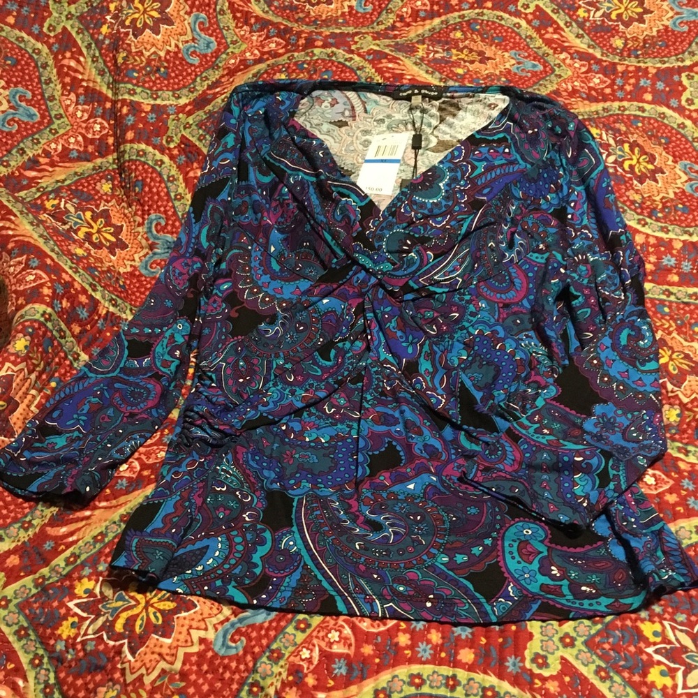 BNWT cable and gauge shirt size XL